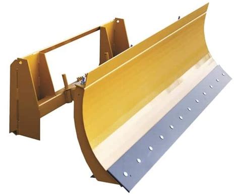 snow push blade for skid steer|front mounted snow blades tractors.